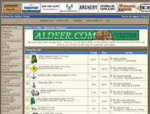 Tablet Screenshot of aldeer.com